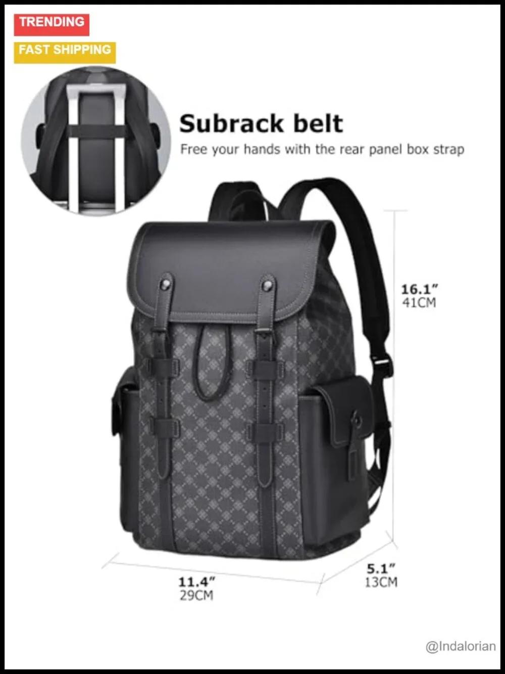 Waterproof Anti Theft Laptop Backpack for Men, 15.6in, Travel Business Bag